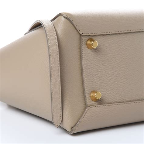 celine light taupe belt bag